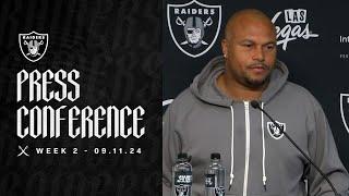 Coach Pierce: ‘It’s Going To Take All 11 Guys To Do Their Job’ | Raiders | NFL