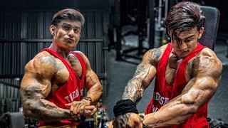 Training Back & Shoulders with @Mr_RajKadam