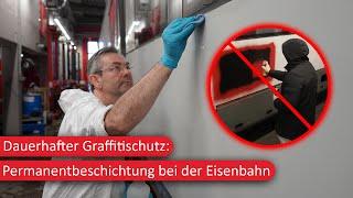 Schutz vor Graffiti: Eisenbahn dauerhaft sicher vor Schmierereien