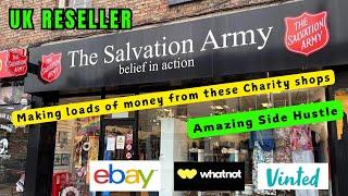 Insane profits - Great day in the charity shops making loads of money - UK EBay & Vinted reseller