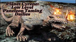 Planet Cyrene: low lvl Paneleon Taming Dailies & Caged Paneleon Creature Control - Entropia Universe