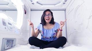 DORMÍ EN UNA CÁPSULA EN MÉXICO | Perdí Mi Vuelo  Vlog Craftingeek