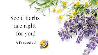 Spoof Herb Commercial and Cooling Inflammation Promo