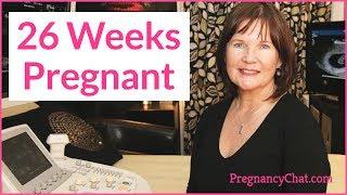 "26 Weeks Pregnant" by PregnancyChat.com @PregChat