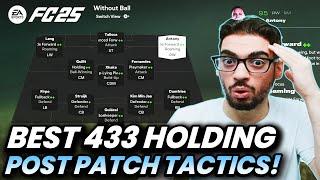 *POST PATCH* BEST META 433 HOLDING FORMATION AND CUSTOM TACTICS | FC 25 ULTIMATE TEAM