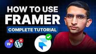 Framer Complete Tutorial For Beginners in Hindi | Peush Jha