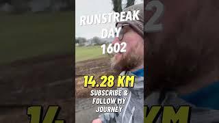 Runstreak Day 1602 - 14.28 km #runstreak #trailrunning