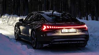 AUDI RS e-tron GT - CRAZY MATRIX LED lights NIGHT DRIVE (with laserlight & night vision)