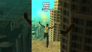 DIE IN MID-AIR GTA EVOLUTION #shorts #gta #gta5 #gtasanandreas #gtav #games