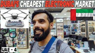 Got Cheap Gadget in Meena Bazar Electronic Market in Dubai