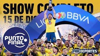 ¡América es el primer Tricampeón del futbol mexicano! | Punto Final EN VIVO