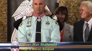 Congressional Badge of Bravery Ceremony Highlights