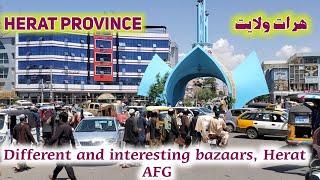 Different and interesting Bazaars Herat Province Afghanistan 4 May 2022 || هرات ولايت افغانستان