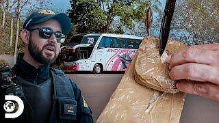 Substâncias ilícitas dentro de ônibus | Operação Fronteira: América do Sul | Discovery Brasil