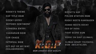 KGF Chapter 2 - BGM ( High Quality ) | KGF 2 OST | Yash | Ravi Basrur | Prasanth Neel | Bebop