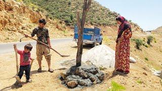 Hand-Built Cooling Shelter & Final Support Beams – Kamal’s Nomadic Invention Grows