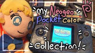 my Neo Geo Pocket Color collection!