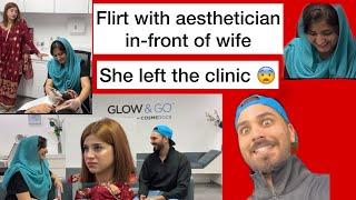 Flirt with Aesthetician in front of wife | Episode 1 | Mj Ahsan | Dr Madiha | Glow & Go