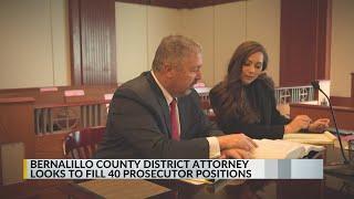 Jobs open with the Bernalillo County District Attorney