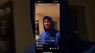 Chrisean rock, Jaidyn and Blueface Baby arguing on instagram live 12/4/23