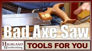 Bad Axe Stiletto Dovetail Saw