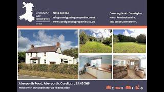 Property For Sale - 2 bed character cottage, with building plot potential  in Aberporth, West Wales