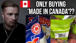 Reaction To Canadians Push To Buy 'Made in Canada' Products