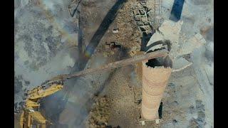 Smelter Stack Takedown in Dewey-Humboldt, AZ