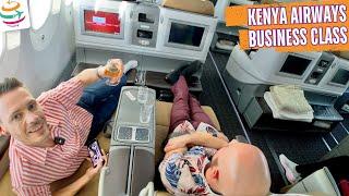 Kenya Airways Business Class: Unser Flug mit deren 787 | YourTravel.TV