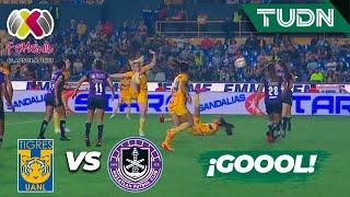 ¡DEBUT, GOLAZO Y LOCURA! | Tigres 5-0 Mazatlán | CL2023 Femenil - J13 | TUDN