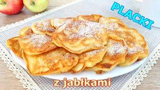 Delicious kefir pancakes with apples, just like grandma's  easy, fluffy and delicate pancakes 