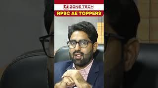 RPSC AEn Toppers Interview | Kanika Gambhir PWD AEn ZONE TECH Topper Interview Reels and Shorts