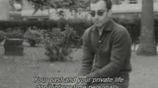 Jean-Luc Godard interview 1960