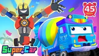 Join the Epic Car Exhibition! | Mixer Truck & More Super Cars | Kids Cartoons & Car Songs