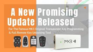 A New Promising Update 01.03.104 Released For The Famous MK3 Original Transponder Key Programming