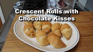 Crescent Rolls With Chocolate Kisses