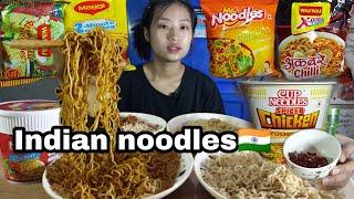 Indian Convenience Store Food |Mukbang |  Noodles Found In Nagaland  |