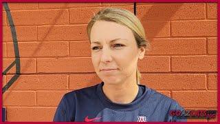 Arizona softball coach Caitlin Lowe & pitcher Devyn Netz talk recent stretch | GOAZCATS.com video