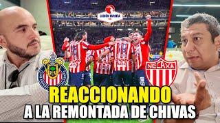 REACCIONANDO A LA REMONTADA DE CHIVAS | Chivas 3-2 Necaxa