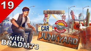 GAS STATION SIMULATOR - CAR JUNKYARD DLC - Ep.19:  Juggling Cars + Airport Upgrades!!