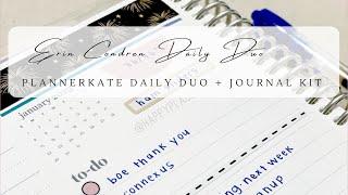 PlannerKate Kit-500 | Erin Condren Daily Duo Plan with Me