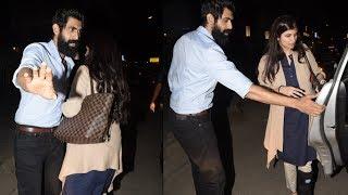 Rana Daggubati  spotted At Mumbai With Girlfriend