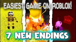 7 New Endings (PART 7) - Easiest Game On Roblox! [Roblox]