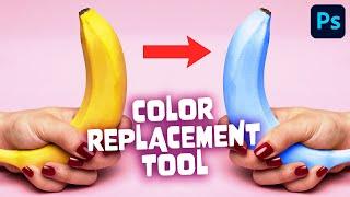 The Color Replacement Tool Photoshop CC Tutorial | How to Change Color