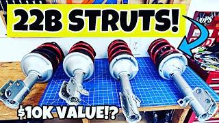 I found REAL 22B Struts in a Junkyard ($10K NEW)