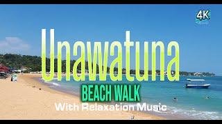 Unawatuna Beach Vibes: 4K Tour with Stunning Views and Relaxing Music