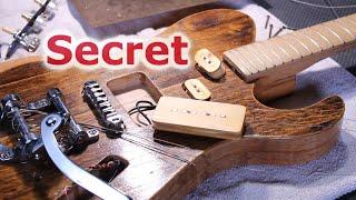 "Secret" Blend Pickup Wiring Makes Oak Guitar SING!!!