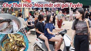 Chợ Thái Hoà-Chợ phiên đông và nhiều mặt hàng phong phú nhất của Hàm Yên Tuyên Quang