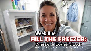 Filling the Freezer: 5 Baked Goods Recipes