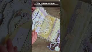 Lavender Layers  COMPLETE Junk Journal Tutorial | My Porch Prints Junk Journal Ideas